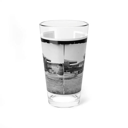 Alexandria, Virginia (Vicinity). 200 Pdr. Parrott Rifle Gun In Battery Rodgers (U.S. Civil War) Pint Glass 16oz 16oz - Go Mug Yourself