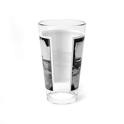 Alexandria, Virginia (Vicinity). 200 Pdr. Parrott Rifle Gun In Battery Rodgers (U.S. Civil War) Pint Glass 16oz - Go Mug Yourself