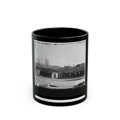 Alexandria, Virginia (Vicinity). Battery Rodgers Overlooking The Potomac Near Jones' Point (U.S. Civil War) Black Coffee Mug 11oz - Go Mug Yourself