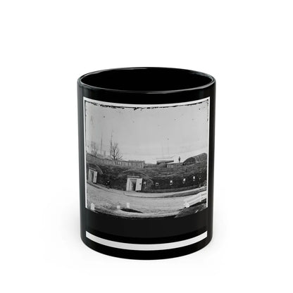 Alexandria, Virginia (Vicinity). Battery Rodgers Overlooking The Potomac Near Jones' Point (U.S. Civil War) Black Coffee Mug-11oz-Go Mug Yourself