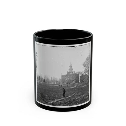 Alexandria, Virginia. Episcopal Seminary (U.S. Civil War) Black Coffee Mug-11oz-Go Mug Yourself