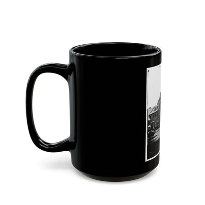 Alexandria, Virginia. Marshall House (U.S. Civil War) Black Coffee Mug-Go Mug Yourself