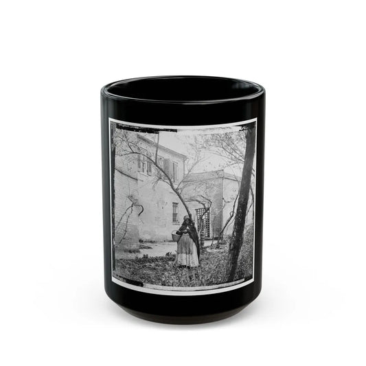 Alexandria, Virginia. Slave Pen. Exterior View (U.S. Civil War) Black Coffee Mug-15oz-Go Mug Yourself