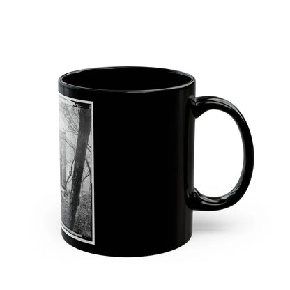 Alexandria, Virginia. Slave Pen. Exterior View (U.S. Civil War) Black Coffee Mug-Go Mug Yourself