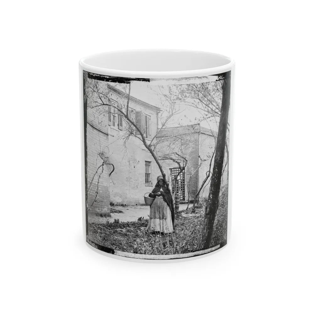 Alexandria, Virginia. Slave Pen. Exterior View (U.S. Civil War) White Coffee Mug-11oz-Go Mug Yourself