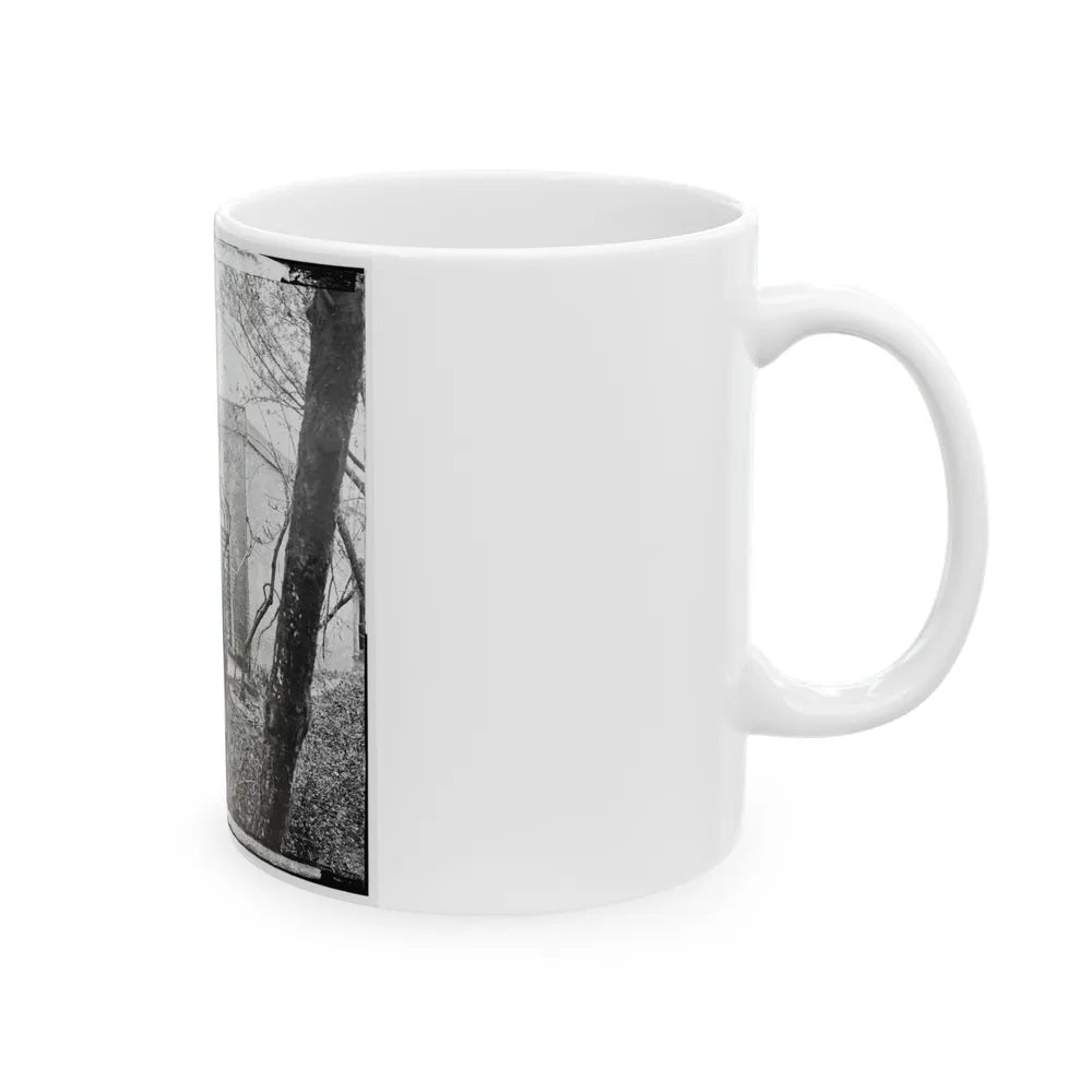 Alexandria, Virginia. Slave Pen. Exterior View (U.S. Civil War) White Coffee Mug-Go Mug Yourself