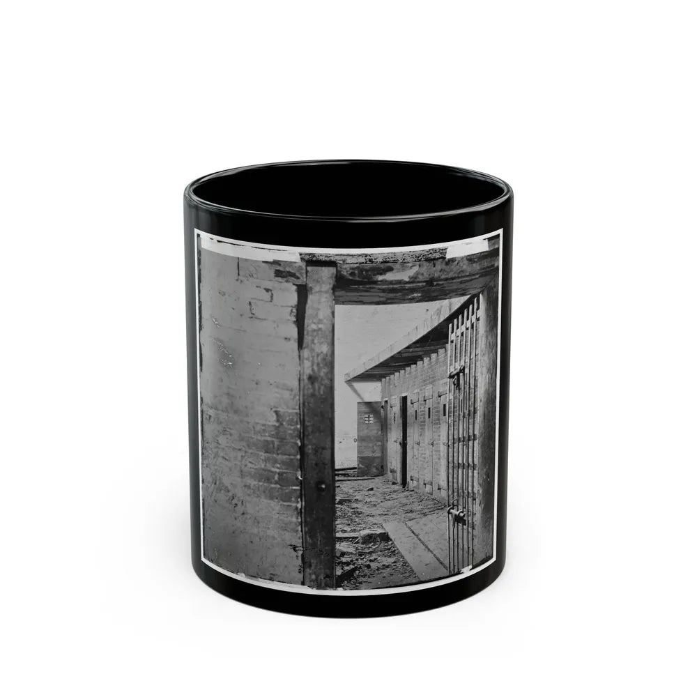 Alexandria, Virginia. Slave Pen. Interior View (U.S. Civil War) Black Coffee Mug-11oz-Go Mug Yourself