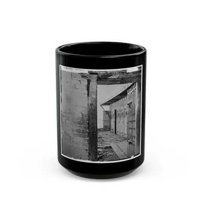 Alexandria, Virginia. Slave Pen. Interior View (U.S. Civil War) Black Coffee Mug-15oz-Go Mug Yourself