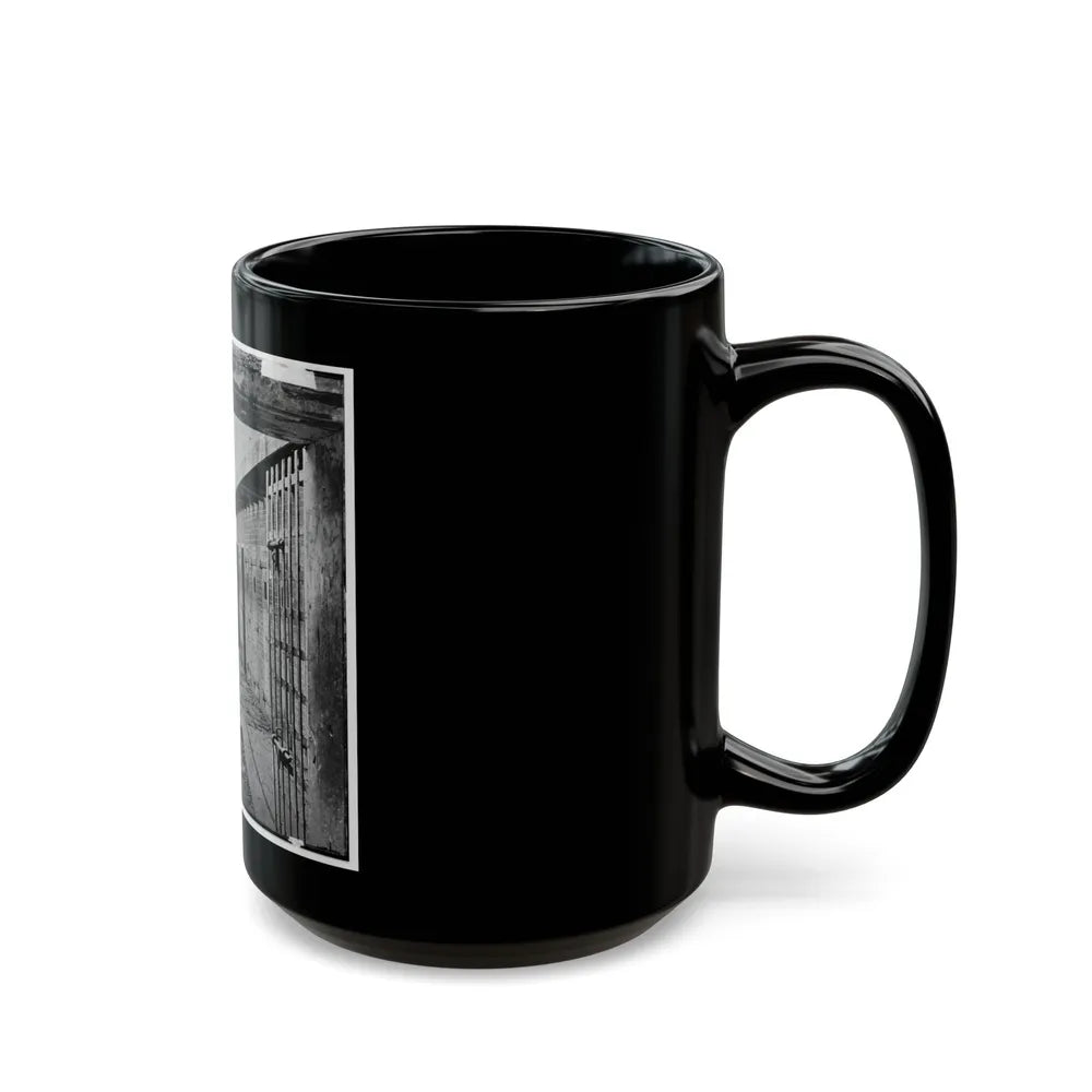 Alexandria, Virginia. Slave Pen. Interior View (U.S. Civil War) Black Coffee Mug-Go Mug Yourself