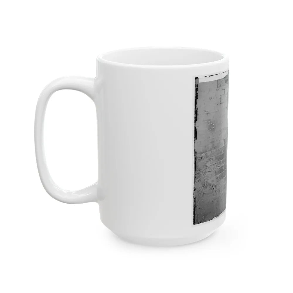 Alexandria, Virginia. Slave Pen. Interior View (U.S. Civil War) White Coffee Mug-Go Mug Yourself