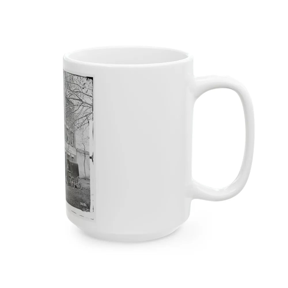 Alexandria, Virginia. Slave Pen. (Price, Birch & Co. Dealers In Slaves) (U.S. Civil War) White Coffee Mug-Go Mug Yourself