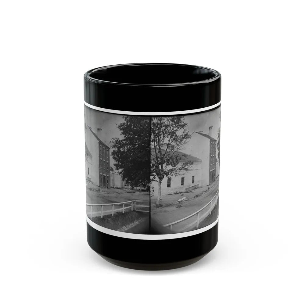 Alexandria, Virginia. Slave Pen. (Price, Birch & Company Dealers In Slaves) (U.S. Civil War) Black Coffee Mug-15oz-Go Mug Yourself