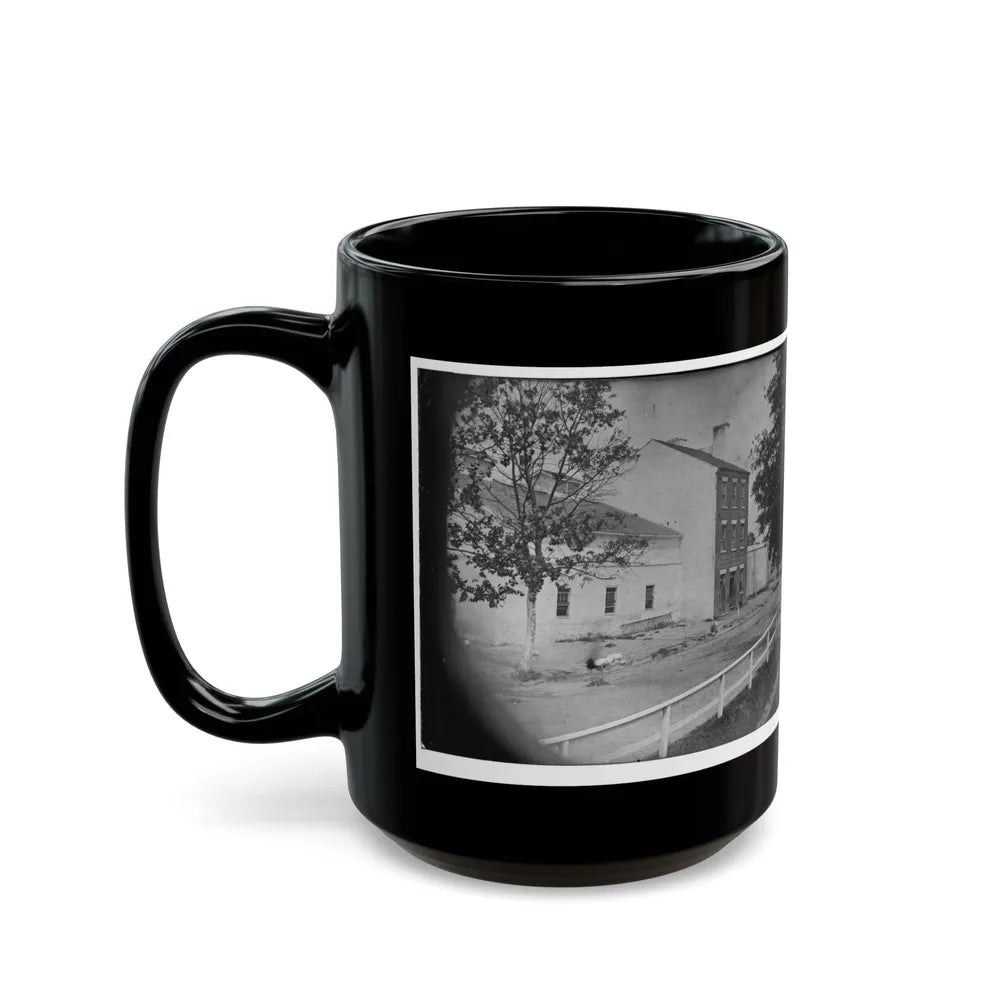 Alexandria, Virginia. Slave Pen. (Price, Birch & Company Dealers In Slaves) (U.S. Civil War) Black Coffee Mug-Go Mug Yourself