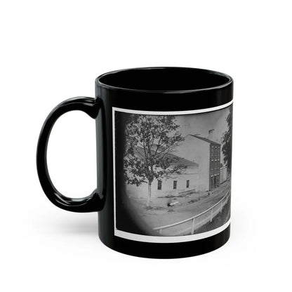 Alexandria, Virginia. Slave Pen. (Price, Birch & Company Dealers In Slaves) (U.S. Civil War) Black Coffee Mug-Go Mug Yourself