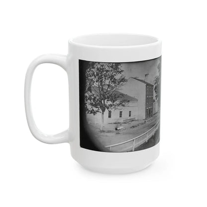 Alexandria, Virginia. Slave Pen. (Price, Birch & Company Dealers In Slaves) (U.S. Civil War) White Coffee Mug-Go Mug Yourself