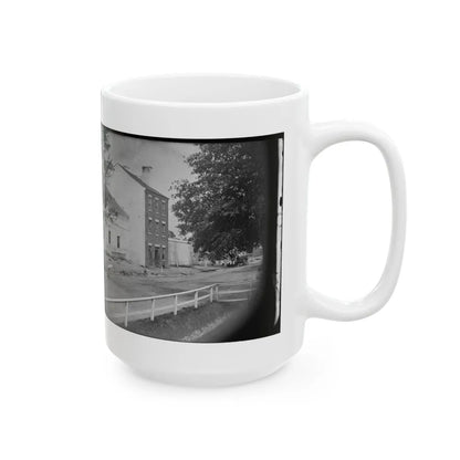 Alexandria, Virginia. Slave Pen. (Price, Birch & Company Dealers In Slaves) (U.S. Civil War) White Coffee Mug-Go Mug Yourself