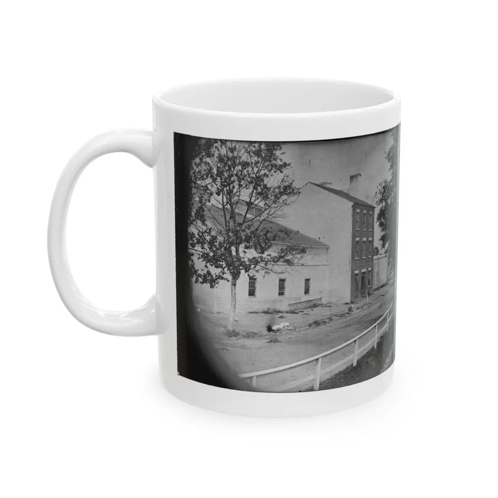 Alexandria, Virginia. Slave Pen. (Price, Birch & Company Dealers In Slaves) (U.S. Civil War) White Coffee Mug-Go Mug Yourself