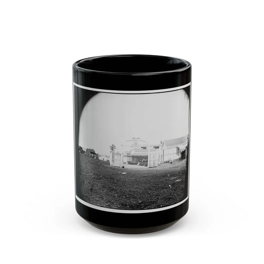 Alexandria, Virginia. Soldiers Rest (U.S. Civil War) Black Coffee Mug-15oz-Go Mug Yourself