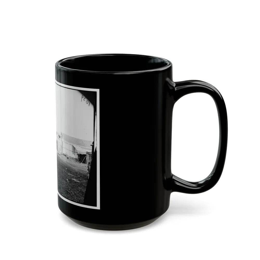 Alexandria, Virginia. Soldiers Rest (U.S. Civil War) Black Coffee Mug-Go Mug Yourself