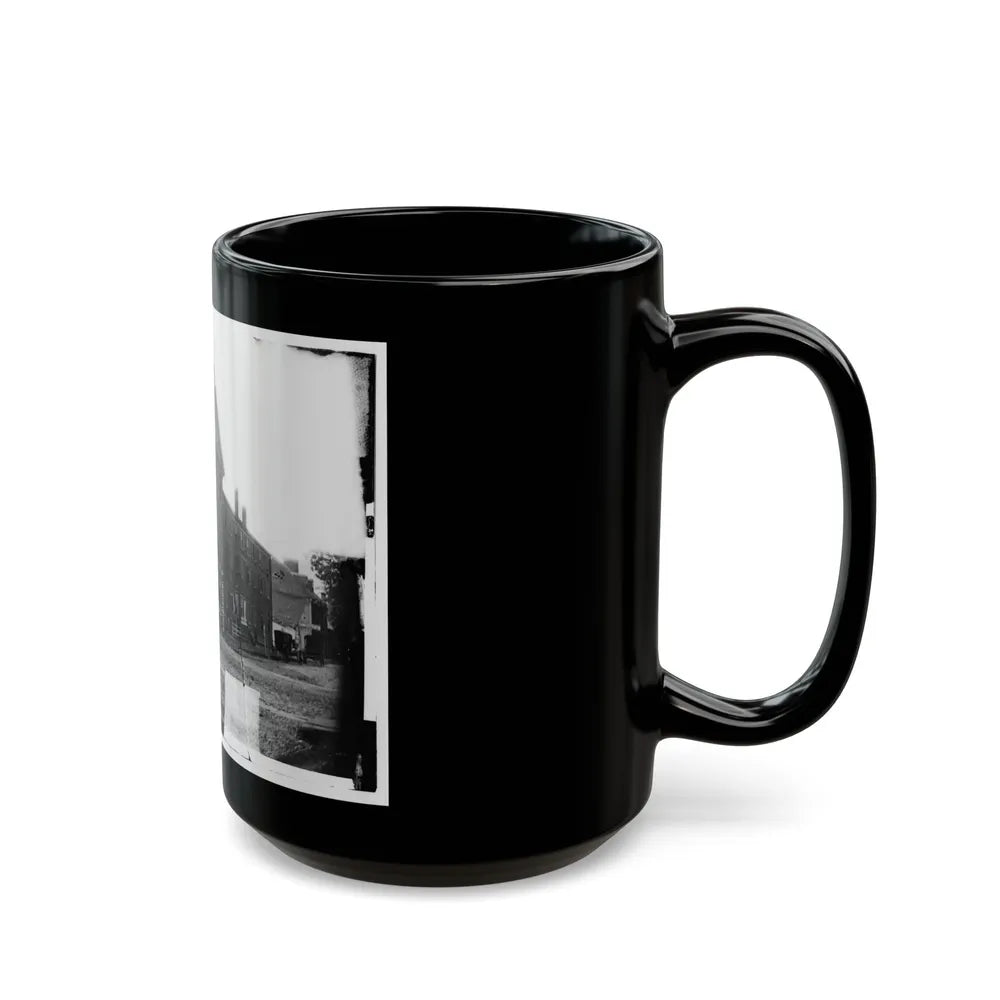 Alexandria, Virginia. The Marshall House (U.S. Civil War) Black Coffee Mug-Go Mug Yourself