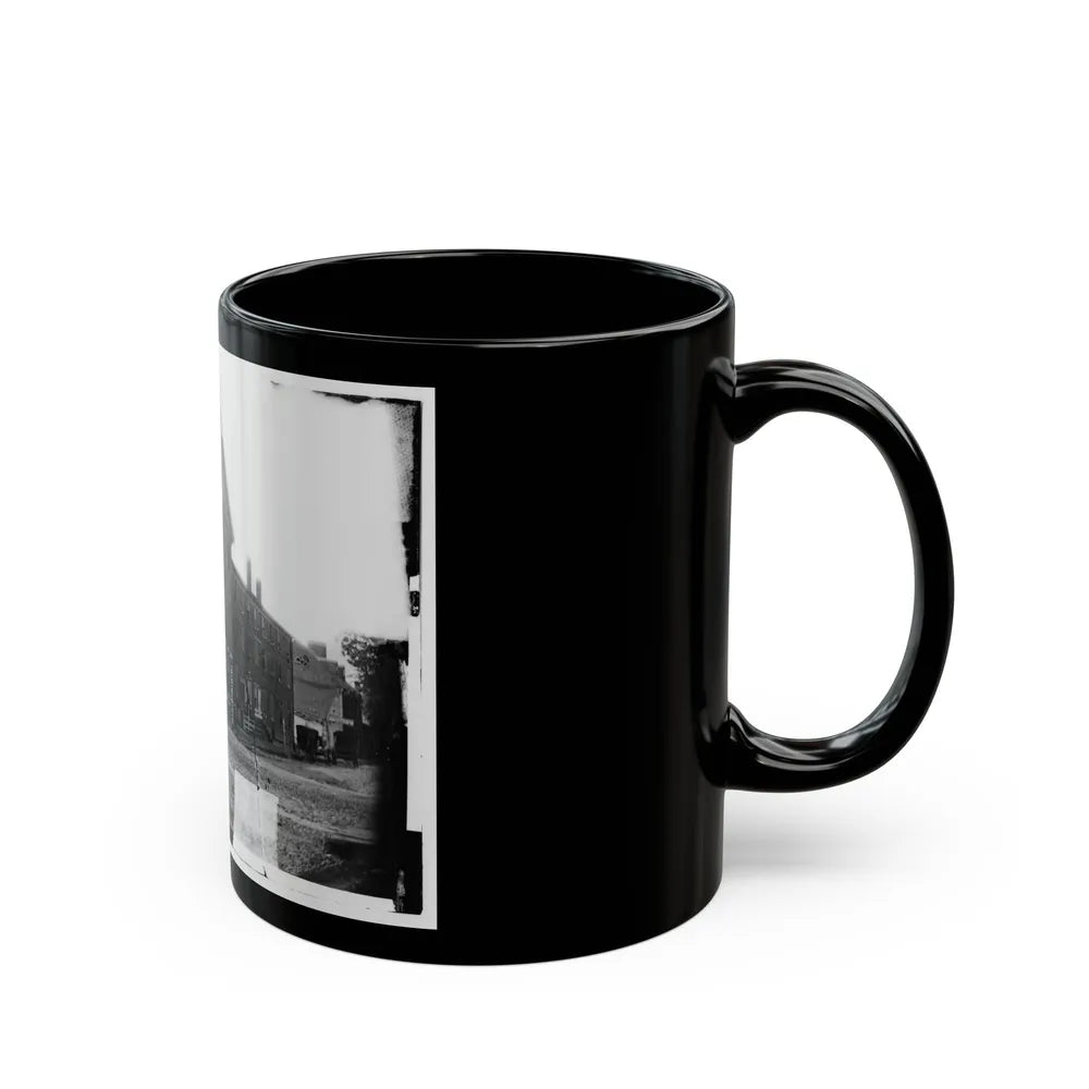 Alexandria, Virginia. The Marshall House (U.S. Civil War) Black Coffee Mug-Go Mug Yourself