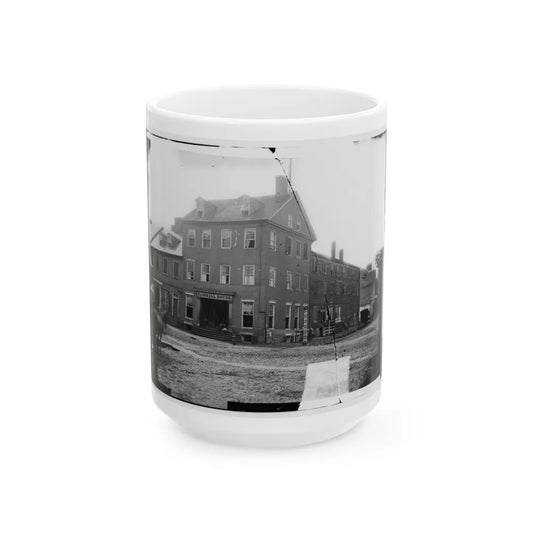 Alexandria, Virginia. The Marshall House (U.S. Civil War) White Coffee Mug-15oz-Go Mug Yourself