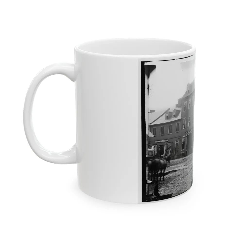 Alexandria, Virginia. The Marshall House (U.S. Civil War) White Coffee Mug-Go Mug Yourself