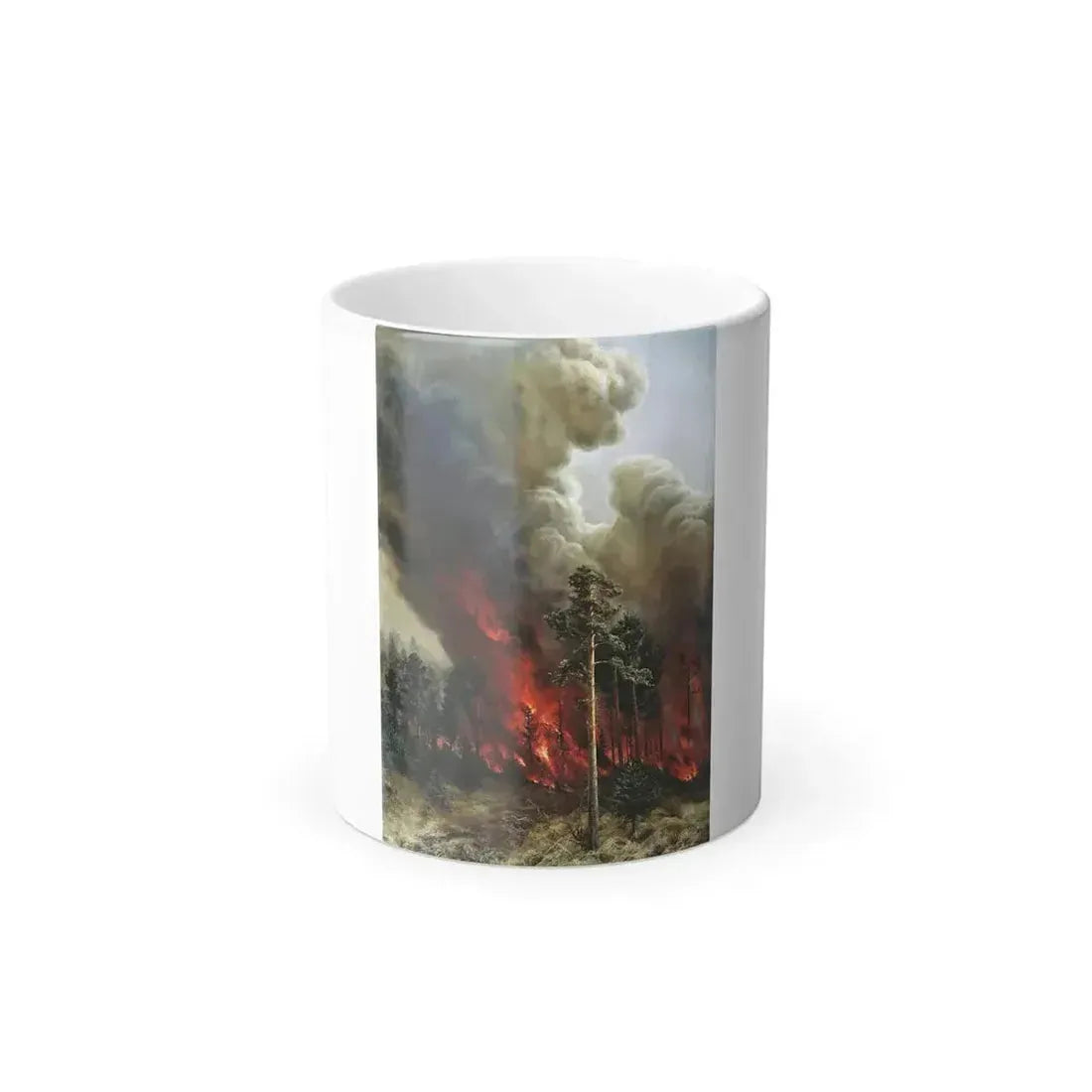 Alexei Denisov Kuzmich (1864-1926) Wildfire - 1897 - Color Changing Mug 11oz 11oz - Go Mug Yourself