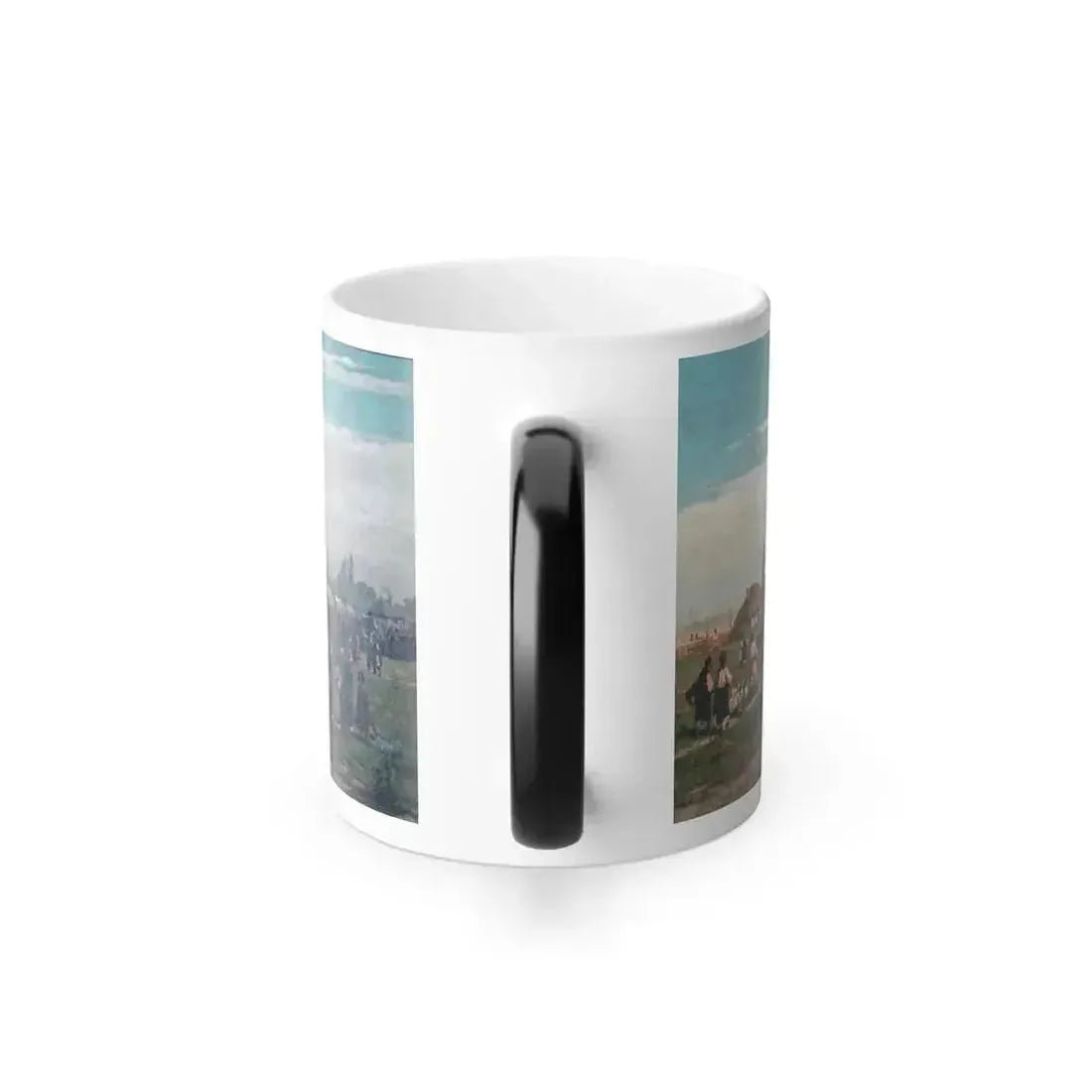 Alexei Kivshenko (1851-1895)  Fair in the Ukraine - Color Changing Mug 11oz - Go Mug Yourself