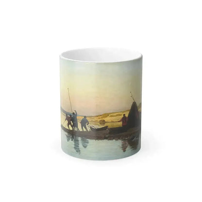 Alexei Kivshenko (1851-1895)  Raftsmen - Color Changing Mug 11oz 11oz - Go Mug Yourself