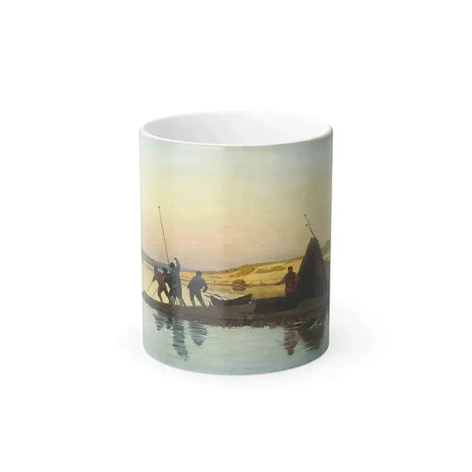 Alexei Kivshenko (1851-1895)  Raftsmen - Color Changing Mug 11oz 11oz - Go Mug Yourself