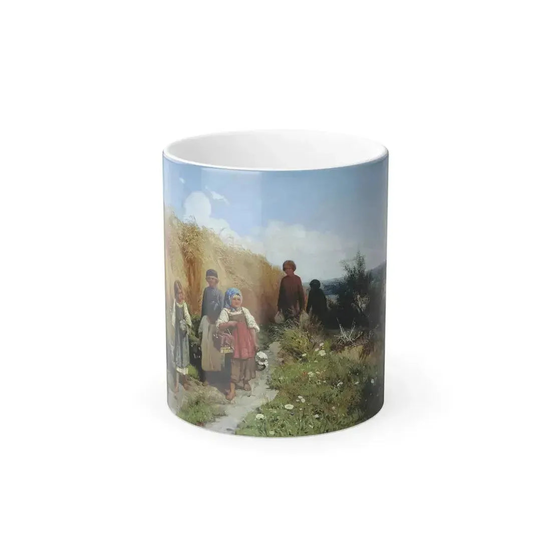 Alexei Kivshenko (1851-1895)  Zhnitvo - Color Changing Mug 11oz 11oz - Go Mug Yourself