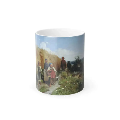 Alexei Kivshenko (1851-1895)  Zhnitvo - Color Changing Mug 11oz 11oz - Go Mug Yourself