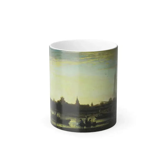 Alexei Petrovich Bogoliubov (1824-1896) Ipatyev Monastery near Kostroma - Oil on Canvas 1861 - Color Changing Mug 11oz 11oz - Go Mug Yourself