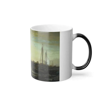 Alexei Petrovich Bogoliubov (1824-1896) Ipatyev Monastery near Kostroma - Oil on Canvas 1861 - Color Changing Mug 11oz - Go Mug Yourself