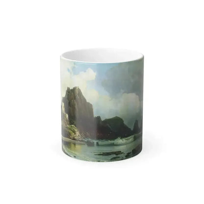 Alexei Petrovich Bogoliubov (1824-1896) Isle of Capri - Oil on Canvas 1856 - Color Changing Mug 11oz 11oz - Go Mug Yourself