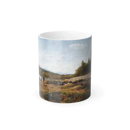 Alexei Petrovich Bogoliubov (1824-1896) Vichy - Oil on panel - Color Changing Mug 11oz 11oz - Go Mug Yourself