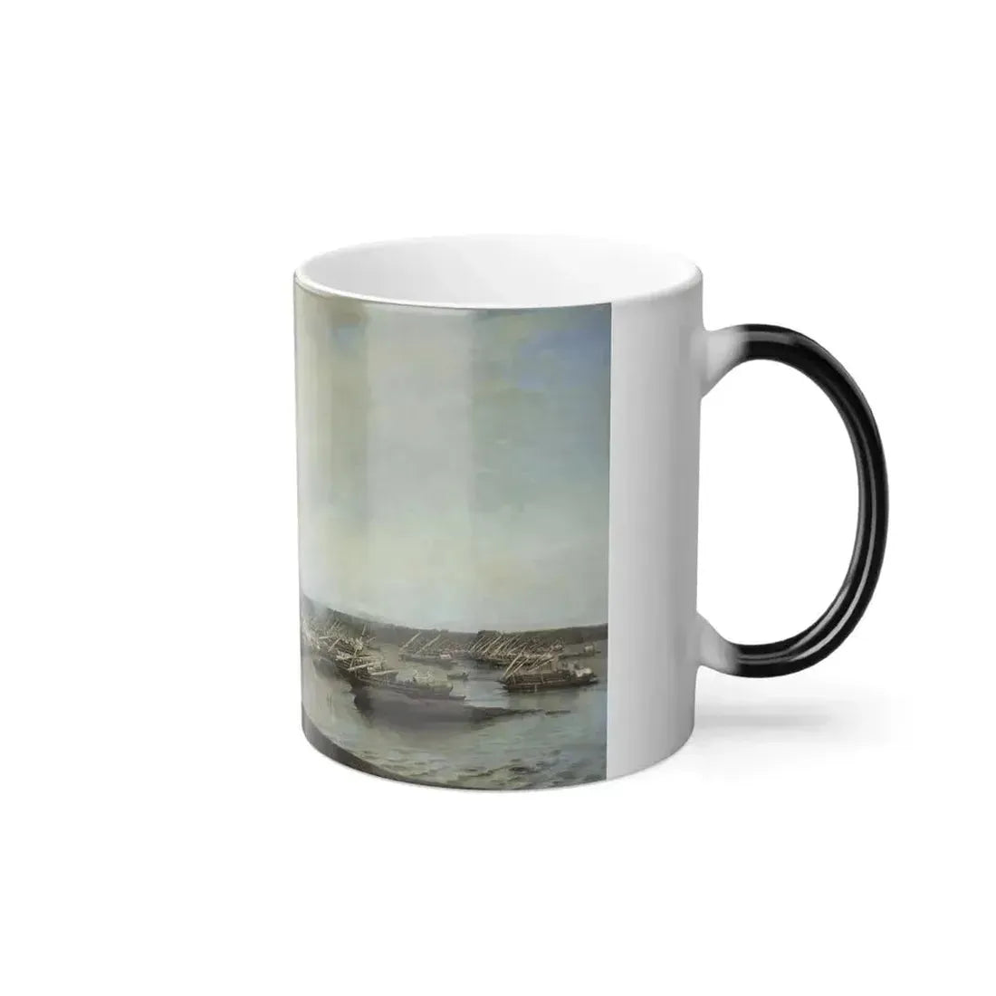 Alexei Petrovich Bogolyubov (1824-1896) Battle near Gangut on the 27th July 1714 (The Great Northern War-0 - Color Changing Mug 11oz - Go Mug Yourself