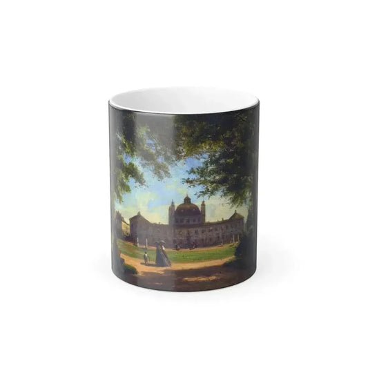 Alexei Petrovich Bogolyubov (1824-1896) View Of Fredensborg Palace - Color Changing Mug 11oz 11oz - Go Mug Yourself