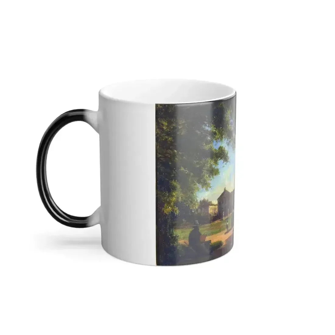 Alexei Petrovich Bogolyubov (1824-1896) View Of Fredensborg Palace - Color Changing Mug 11oz - Go Mug Yourself