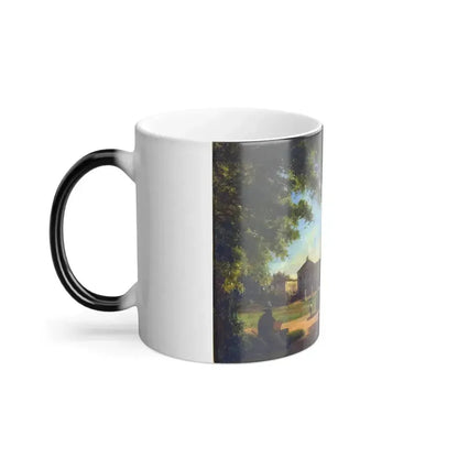 Alexei Petrovich Bogolyubov (1824-1896) View Of Fredensborg Palace - Color Changing Mug 11oz - Go Mug Yourself