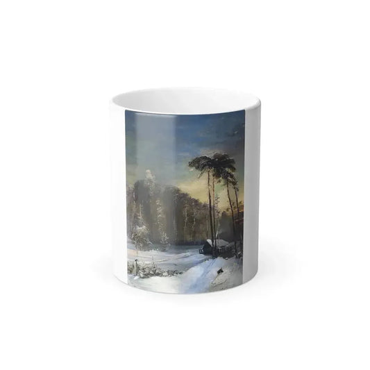 Alexei Savrasov (1830-1897) Forest in the Frost - Color Changing Mug 11oz 11oz - Go Mug Yourself