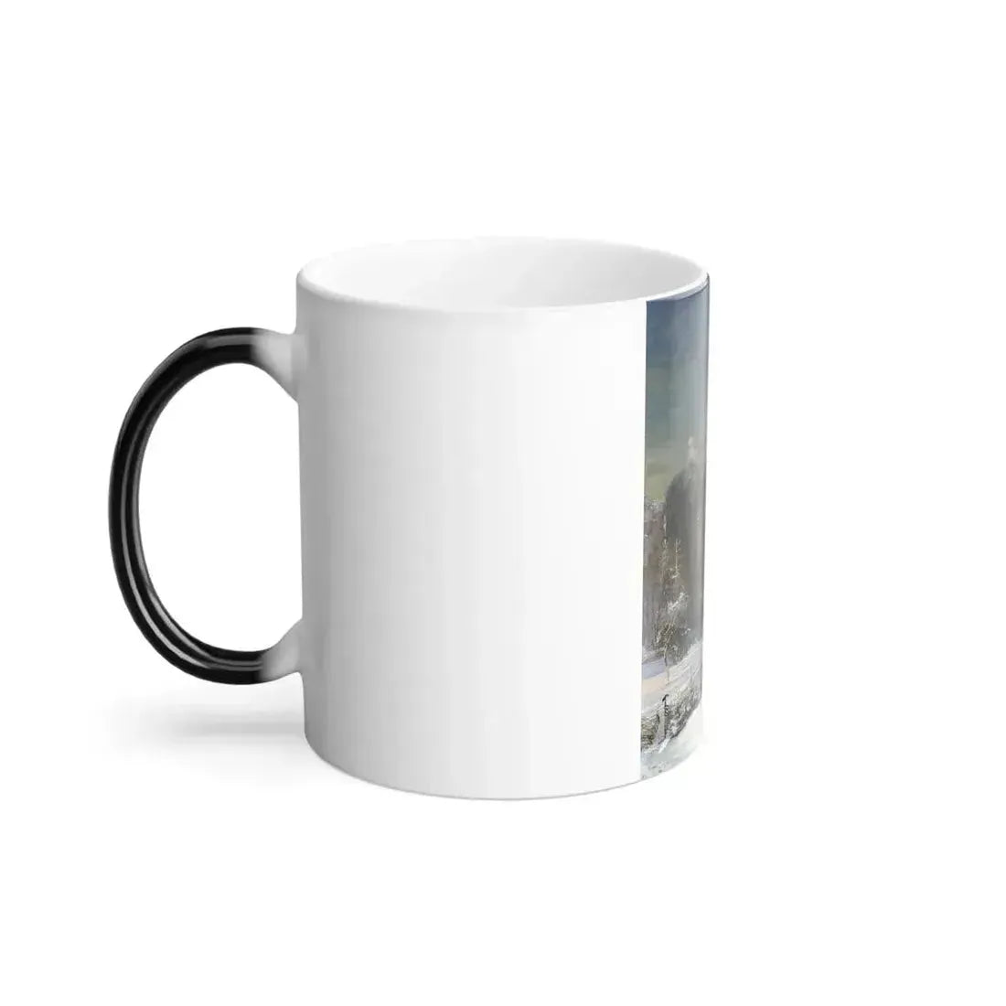Alexei Savrasov (1830-1897) Forest in the Frost - Color Changing Mug 11oz - Go Mug Yourself