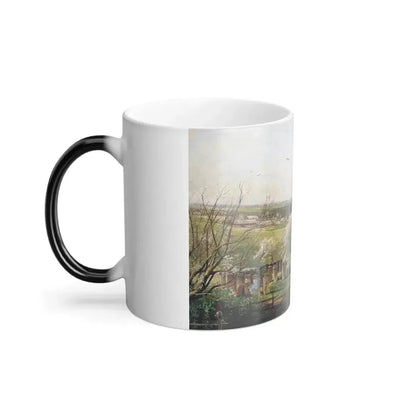 Alexei Savrasov (1830-1897) Rural View - Color Changing Mug 11oz - Go Mug Yourself