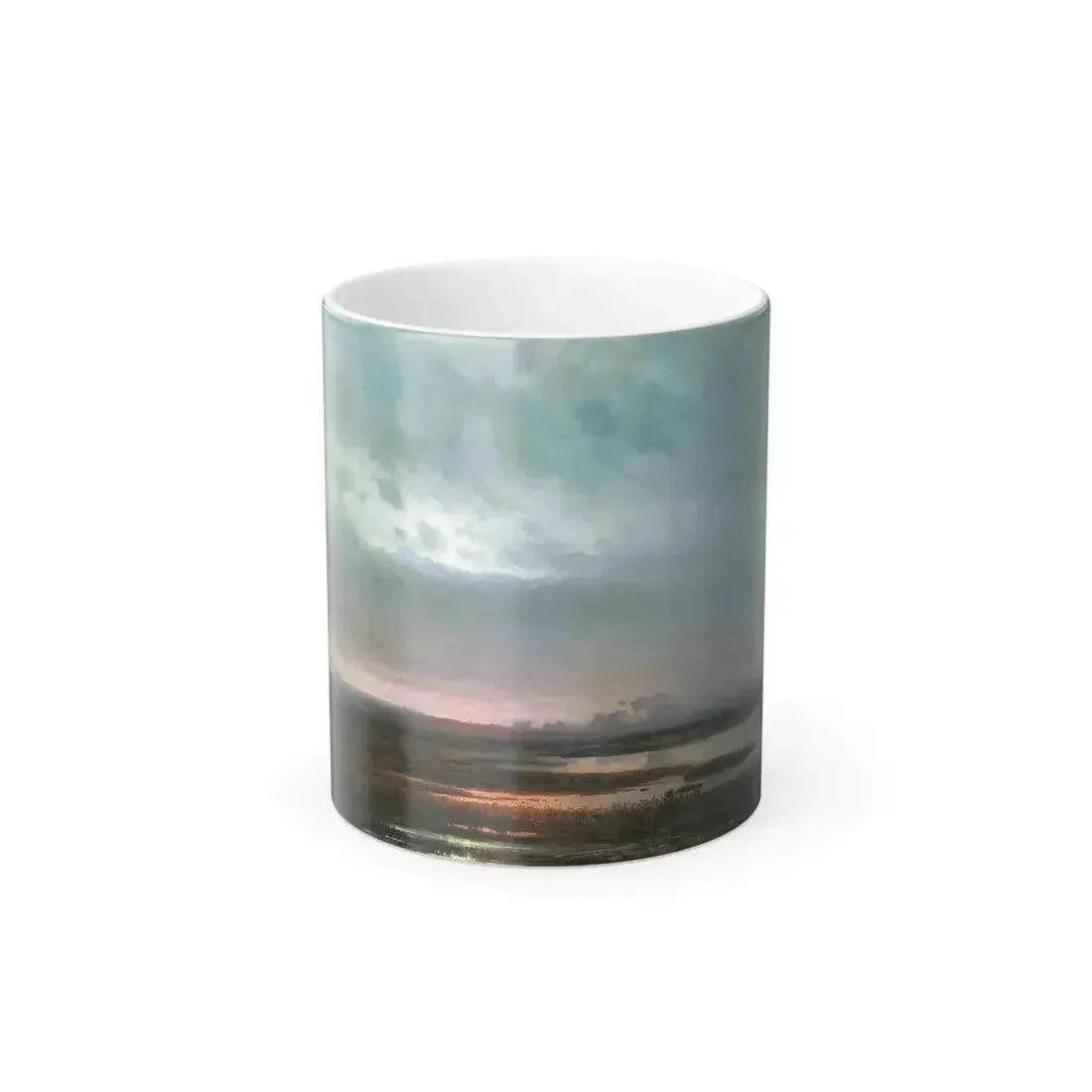 Alexei Savrasov (1830-1897) Sundown over a Marsh - Color Changing Mug 11oz 11oz - Go Mug Yourself