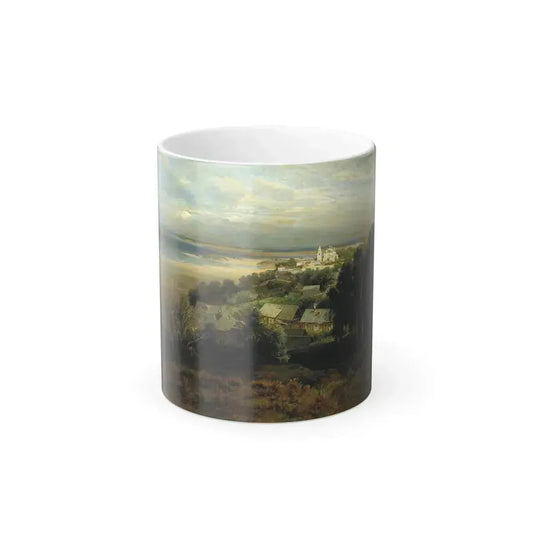 Alexei Savrasov (1830-1897) The Pechersk Monastery near Nizhni Novgorod - 1871 - Color Changing Mug 11oz 11oz - Go Mug Yourself