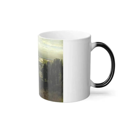 Alexei Savrasov (1830-1897) The Pechersk Monastery near Nizhni Novgorod - 1871 - Color Changing Mug 11oz - Go Mug Yourself