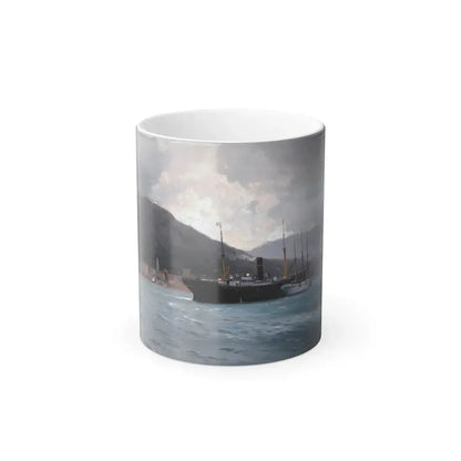 Alexei Vasilievich Hanzen (1876-1937) Before the Rain - Oil on Canvas - Color Changing Mug 11oz Default Title 11oz - Go Mug Yourself