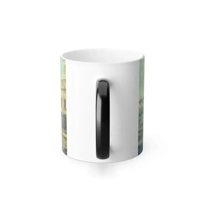 Alexey Petrovich Bogolyubov (1824-1896) Christ the Savior Cathedral in Moscow from Prechistenka - Oil on-0 - Color Changing Mug 11oz - Go Mug Yourself