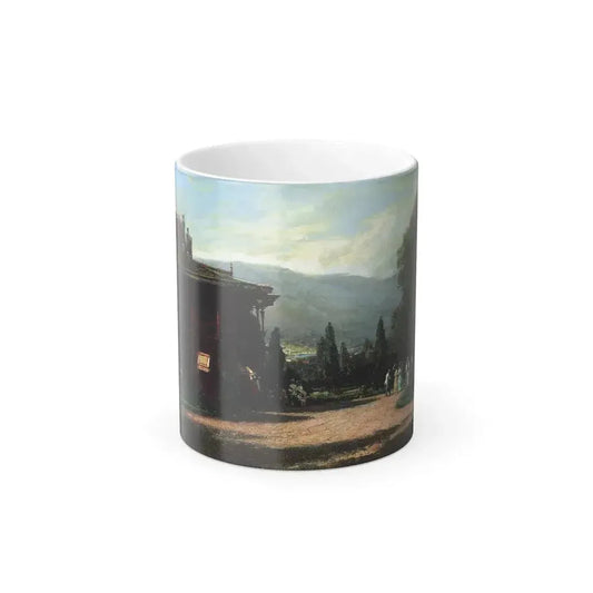 Alexey Petrovich Bogolyubov (1824-1896) Livadia Palace - Oil on Canvas - Color Changing Mug 11oz 11oz - Go Mug Yourself